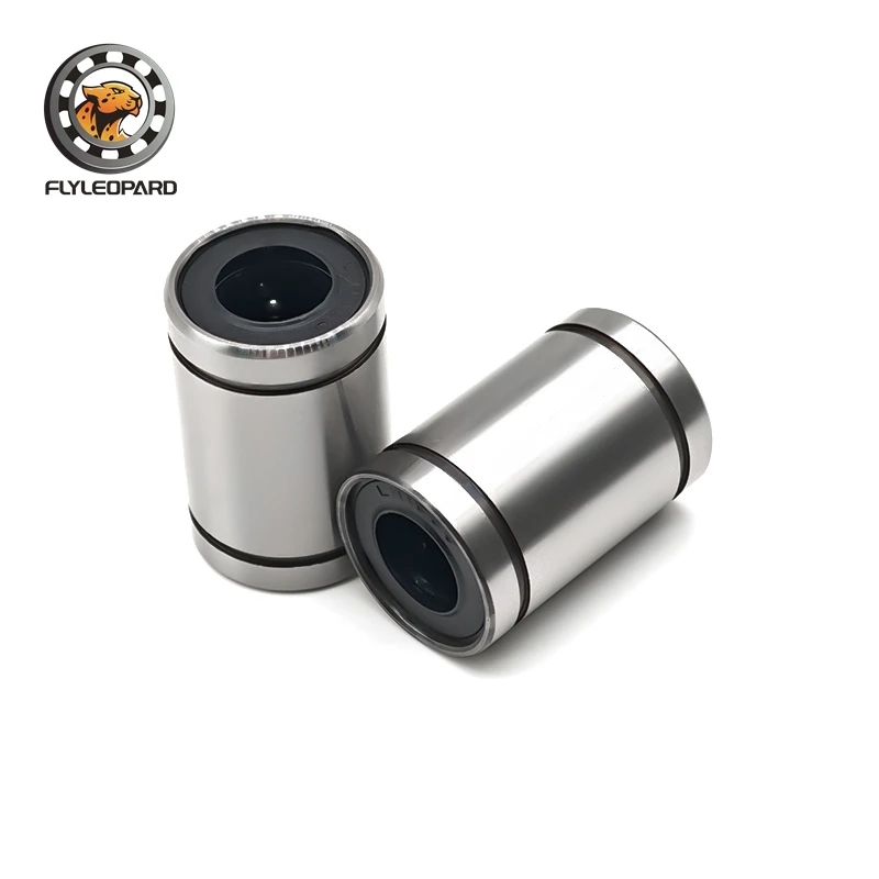 2PCS LM10UU Linear Ball Bearing 10×19×29mm  Precision Ground for CNC, 3D Printer, Linear Guide