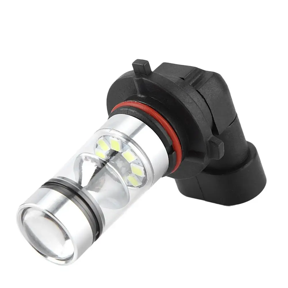 2 قطعة 9005 100 واط 6000 كيلو ل الأبيض LEDFoglight لمبات عدة الضباب ضوء المصباح سيارة مصباح قيادة اكسسوارات السيارات تيار مستمر 12 فولت-28 فولت