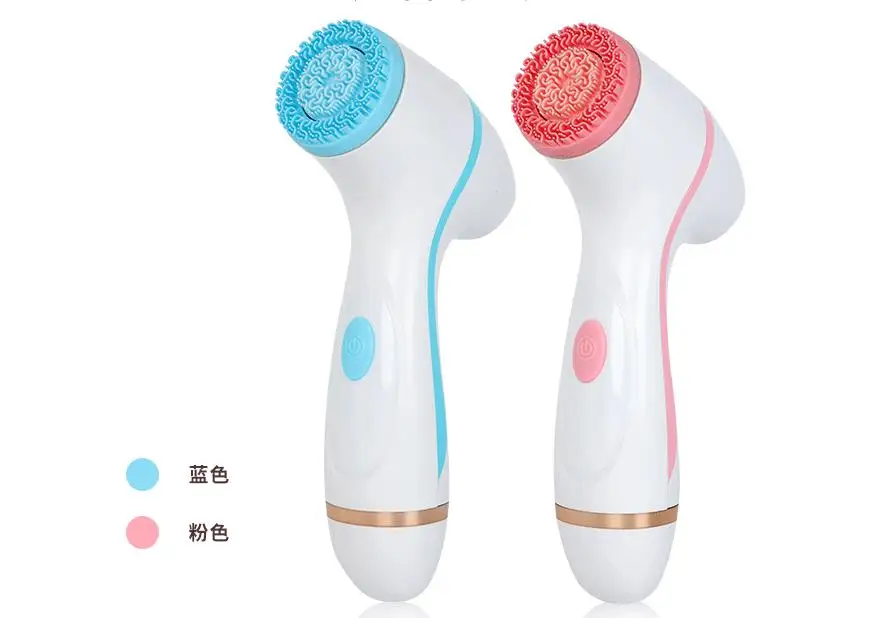 Hochfrequenz Silikon Gesichts Reinigung Pinsel Mitesser Entfernung Akne Poren Reiniger Maschine Peeling Gesicht Waschen Pinsel Gerät