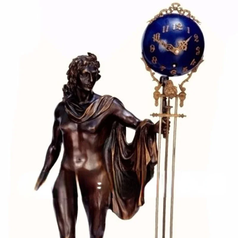 Classical Clock American Shake Pendulum Clock Pure Copper Cast Copper Sculpture Pendulum