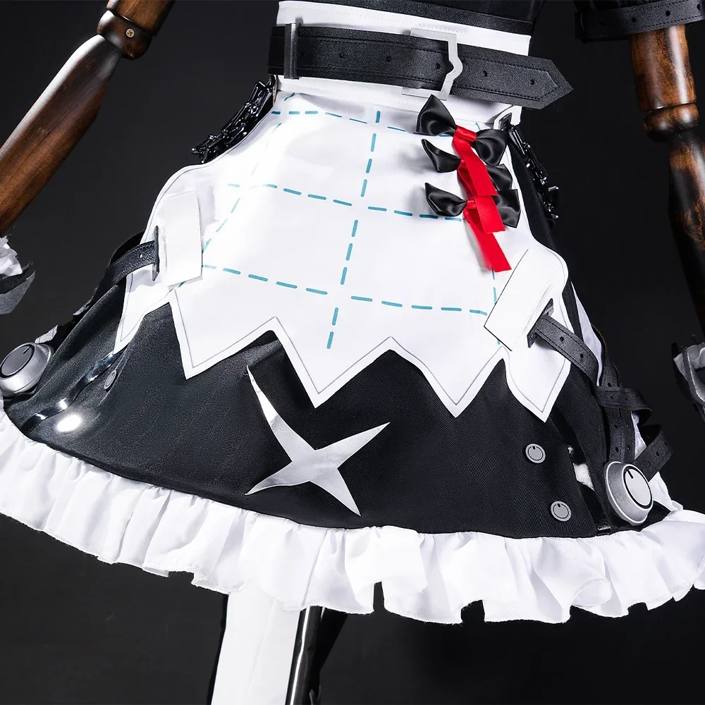 Ellen Joe Cosplay Anime Zenless Zone Zero Costume Women Maid Dress Tail Outfit Set Uniform Hallowen Party Play Role Clothes