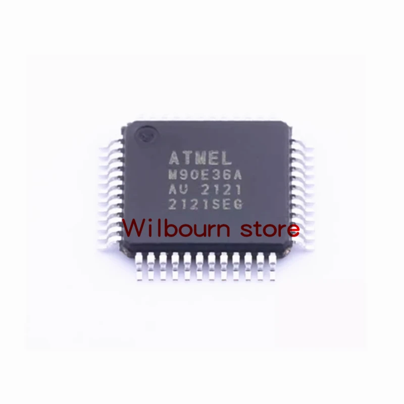 NEW 2PCS~50PCS/LOT ATM90E36A-AU M90E36A TQFP48 ATM90E36A-AU-R Wilbourn Store