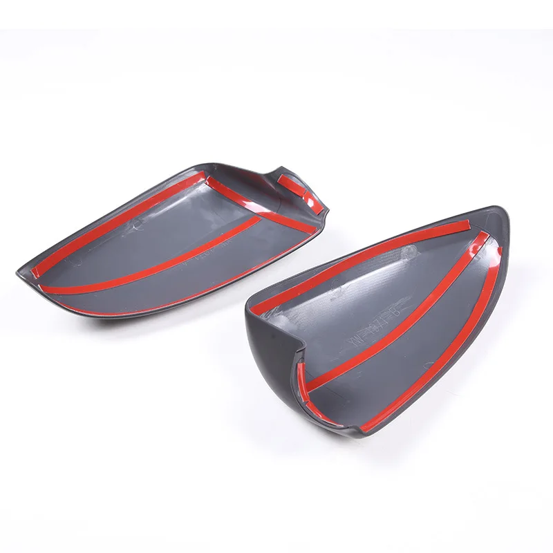 Smart External Rearview Mirror Cover ABS Sub-black 2-piece Set For 09-15 Mercedes-Benz