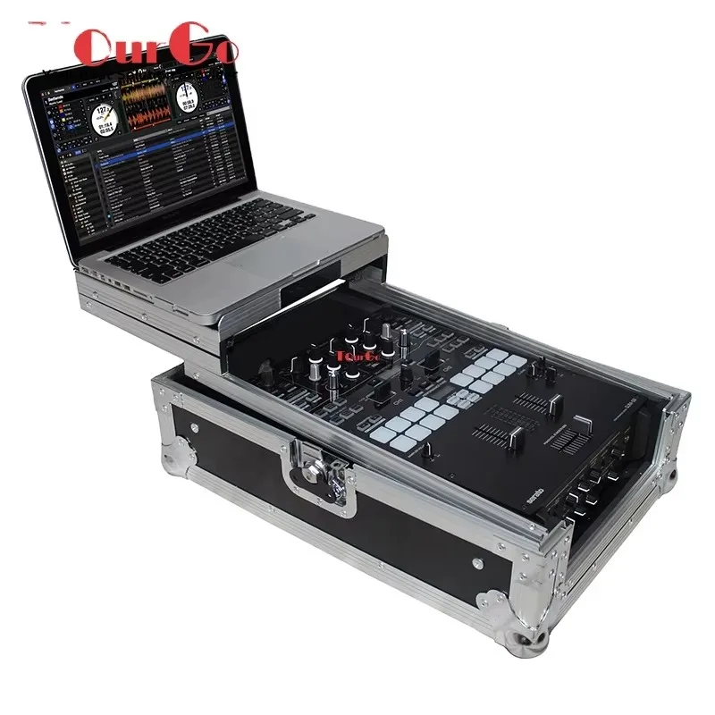 Flight Case for Pioneer DJM-S9 Mixer With Sliding Laptop Shelf