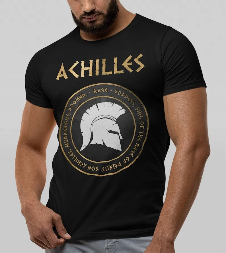 The Rage of Achilles Ancient Greek History Homer Iliad T-Shirt