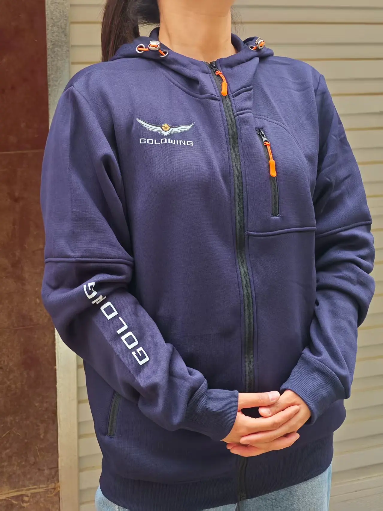 Limitado Zündapp Zundapp Multi bolsillo motocicleta hombres medio cremallera Sudadera con capucha hombres con capucha hombre Sudadera con capucha hombre sudadera