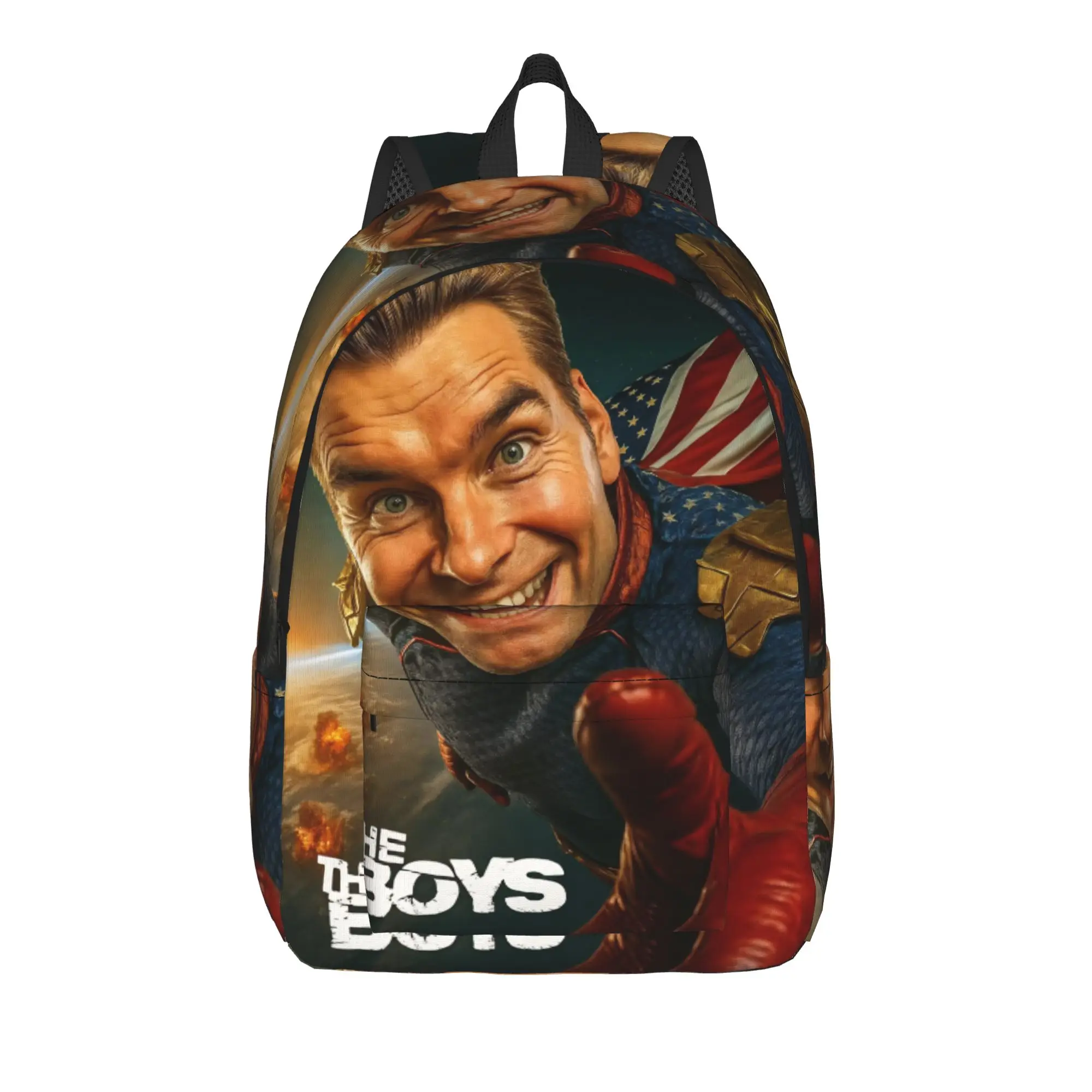 

The B-Boys TV Series Backpack for Men Women Cool High School Hiking Travel Daypack Laptop Computer Shoulder Bag Lightweight