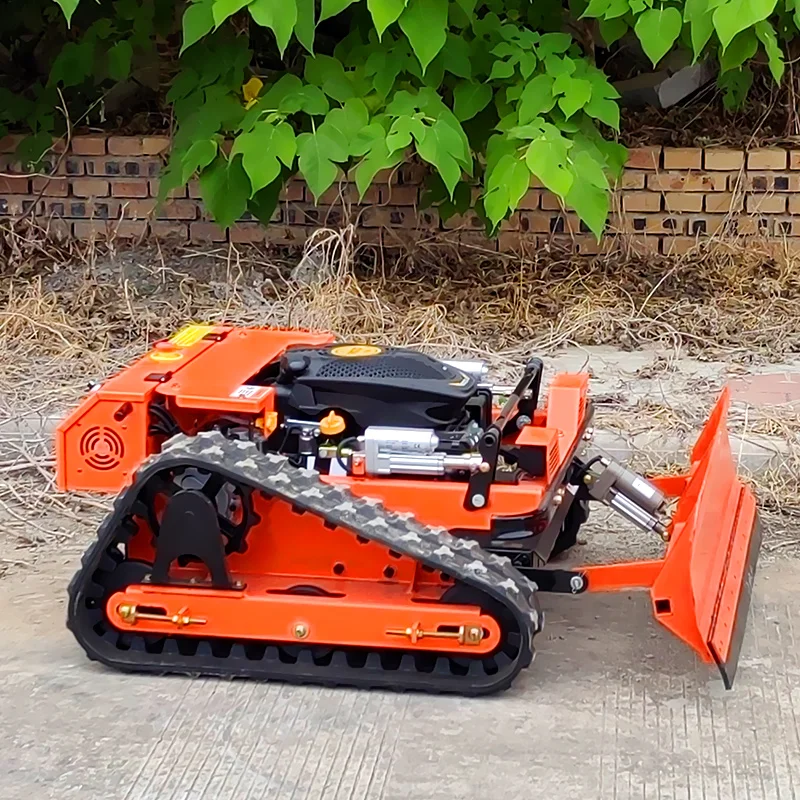 Индивидуальная самоходная интеллектуальная газонокосилка с нулевым поворотом и дистанционным управлением для фермы, сада и обслуживания газонов.