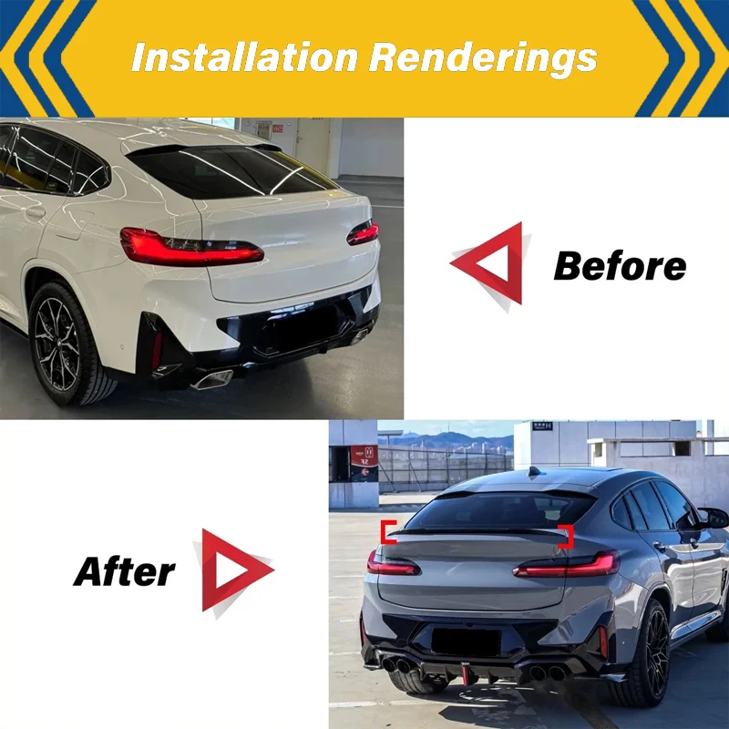 Rear Tail Wing Rear…