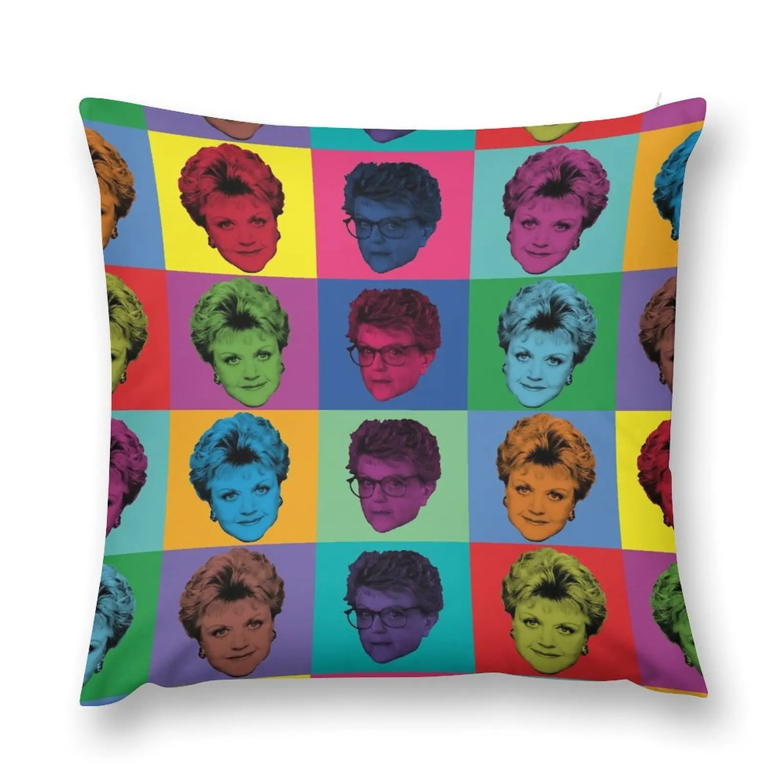 PopArt Jessica Fletcher Throw Pillow christmas cushions covers Christmas Pillows Pillowcases For Pillows pillow