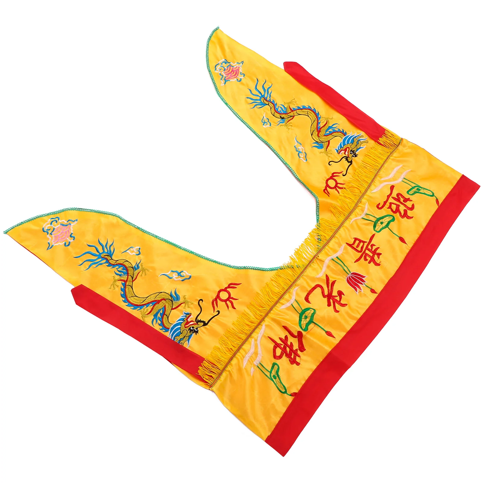 

High Grade Buddhist Cloth Altar Table Enclosure Embroidery Decorative Tent Wall Hanging Curtain Supplies