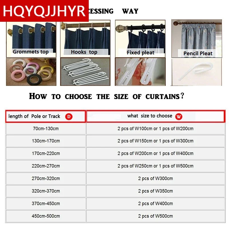 Modern Pastoral Embroidered Living Room Curtains High Quality Elegant Classic Curtain For Bedroom Windows