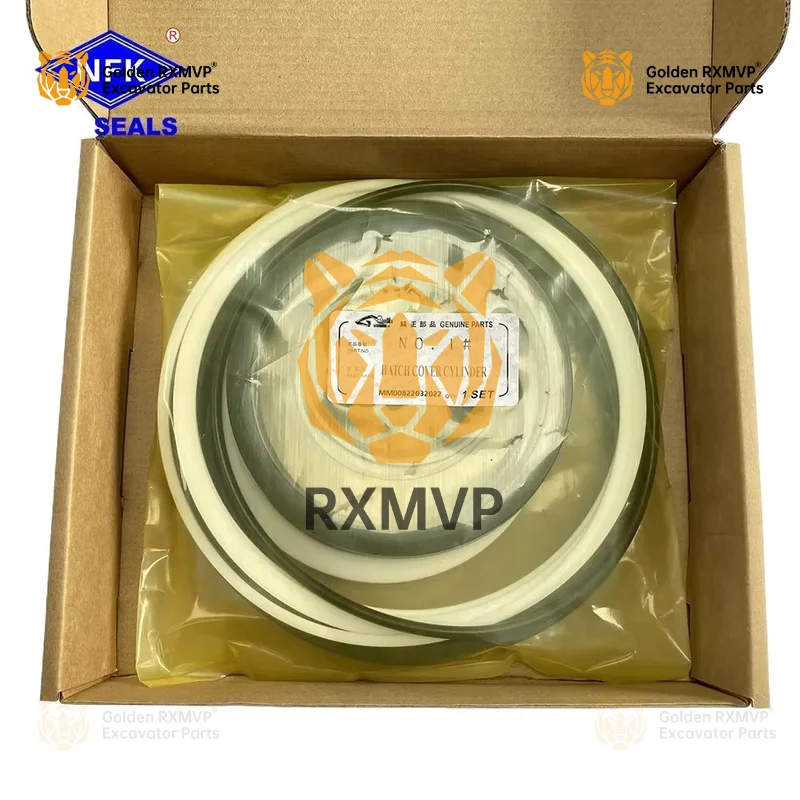 

For High Quality 224/140 42049729 300/180 42049731 261/160 42049730 Ship Hydraulic Steel Hatch Cover Cylinder Repair Seal Kit