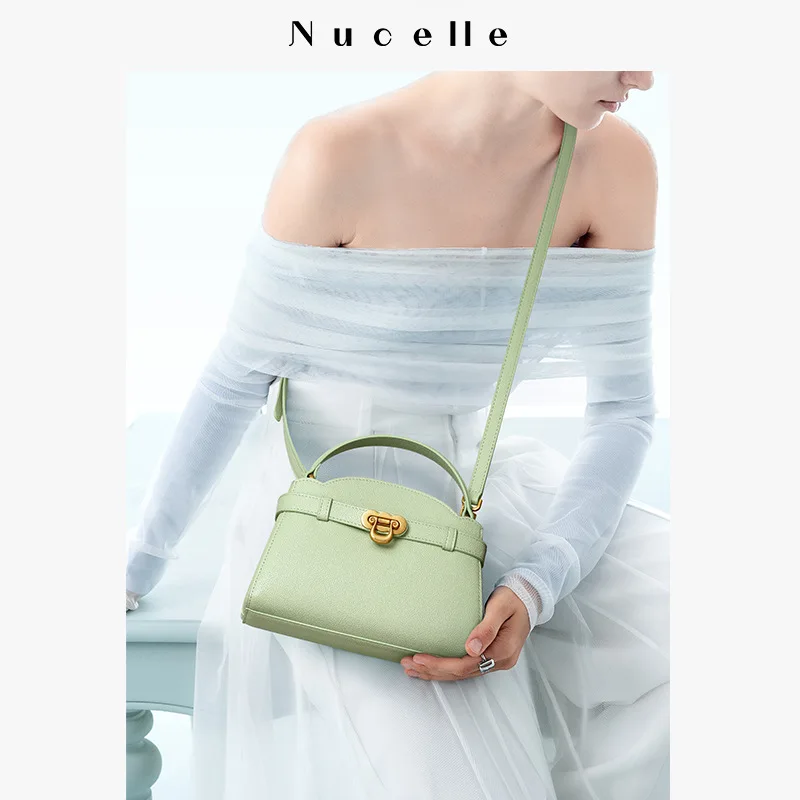 Women\'s Bag 2023 Spring and Autumn New Fashion Handbag Small Kelly Bag Advanced Retro One Shoulder Crossbody Bag