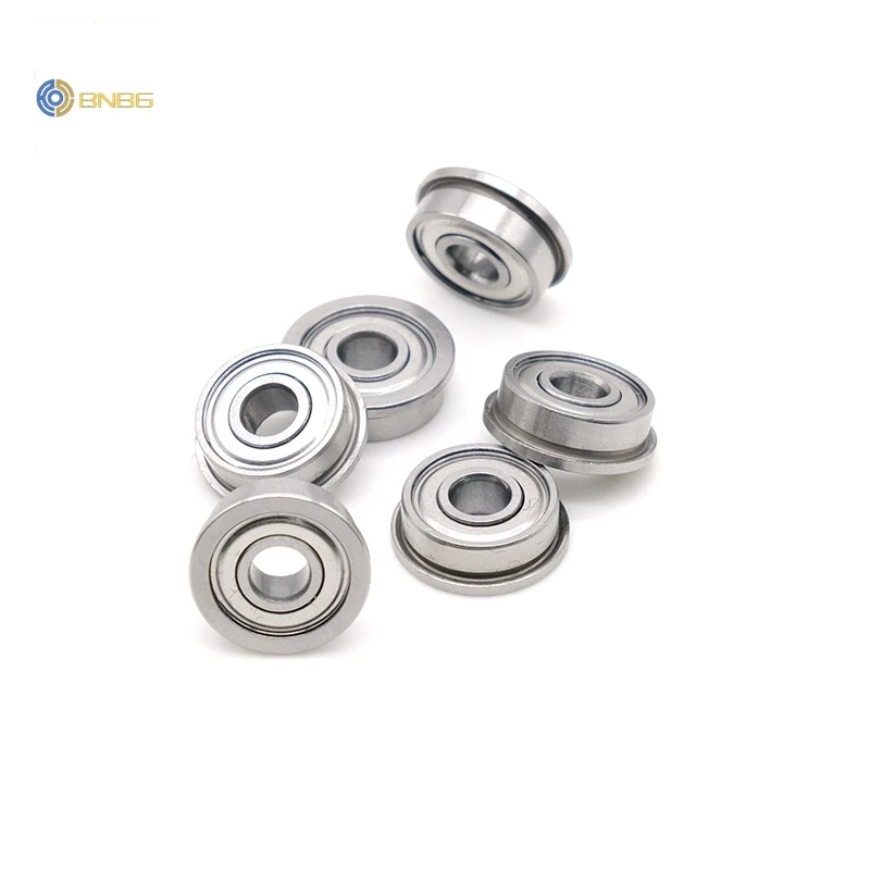 

10PCS F694ZZ Flange Bearing 4x11x4 mm ABEC-3 ( 10 PCS ) Flanged F694 Z ZZ Ball Bearings F619/4ZZ By RainDew