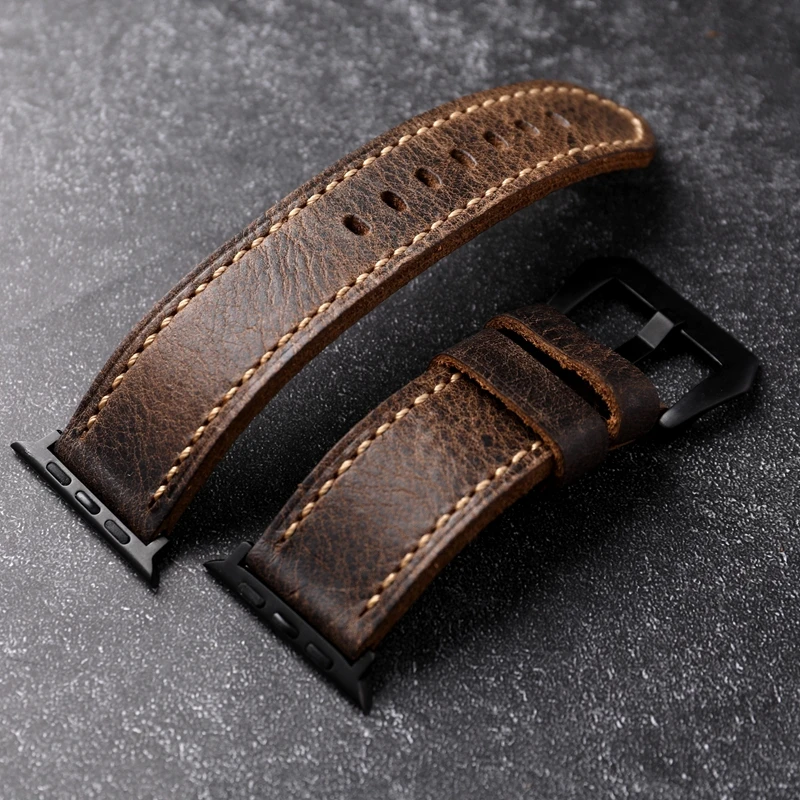 Apple Watch 8/6/7/울트라 가죽 스트랩 4 - Luxury Watch Grade 리뷰 및 가격