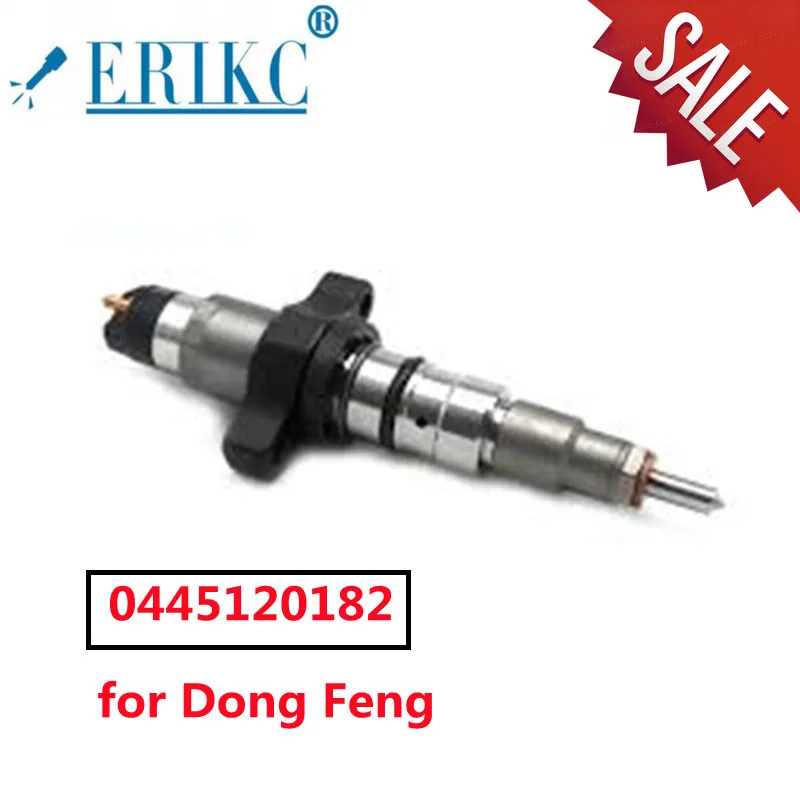 ERIKC 0445120182 Common Rail Diesel Injector 0445 120 182 Auto Engine Parts 0 445 120 182 for Bosch Dong Feng