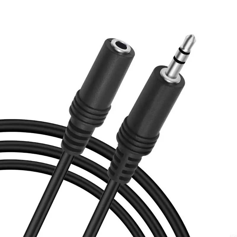 H37B 3,5 mm headset-verlengkabel man-vrouw hifi-geluid 1/8TRS verlengkabel voor smartphones mediaspelers PVC gegoten