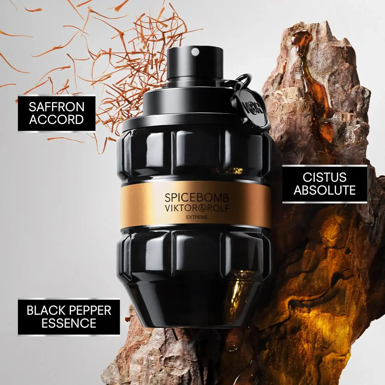 مجموعة هدايا Spicebomb Extreme EDP للرجال - فيكتور آند رولف، 100 مل برائحة خشبية مكثفة مع كهرمان وفانيليا