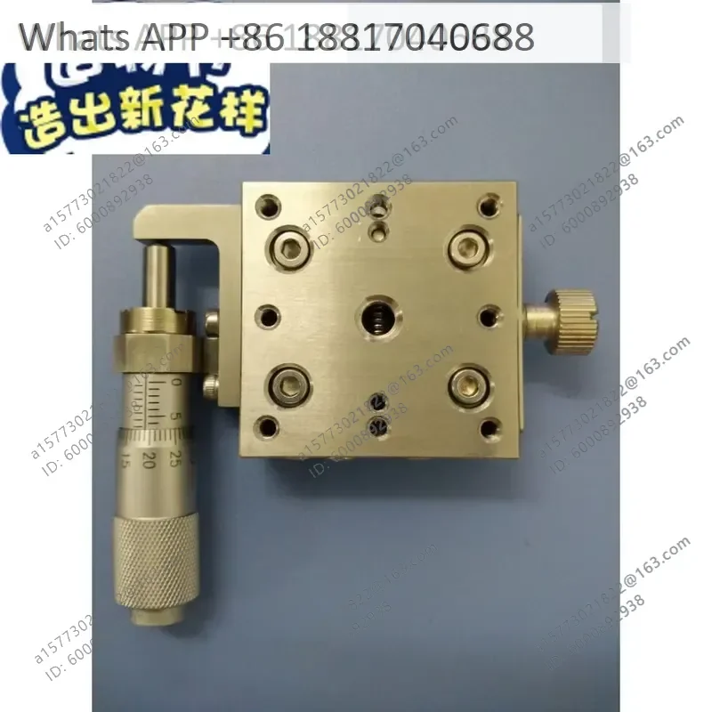 1PC for X416LR Optical X-axis Precision Trimmer Manual Translation Stage Stainless Steel Linear Motion Slide Table