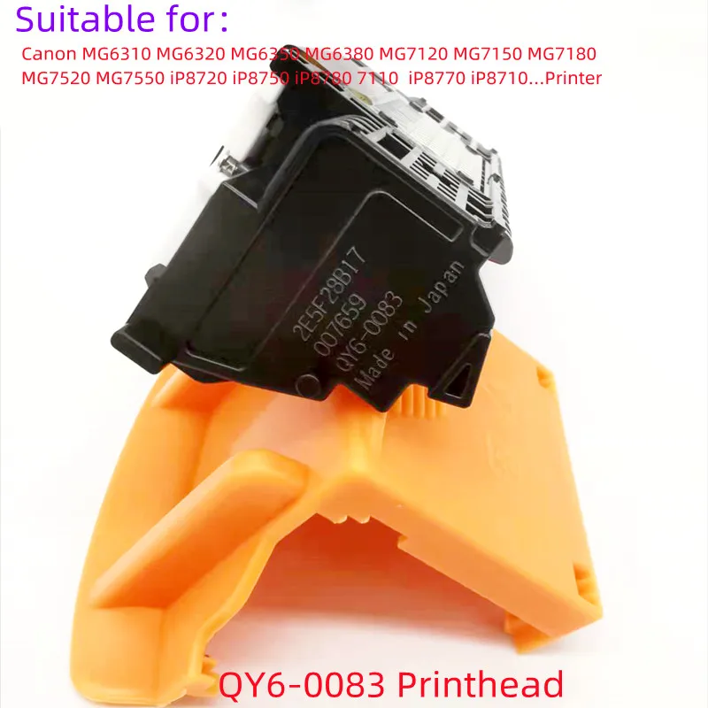 Cabezal de impresión QY6 0083 para impresora Canon, compatible con IP8700, IP8780, MG6300, MG6380, MG7100, MG7140, MG7180, MG7500, MG7520, MG7580, 7700, 7780