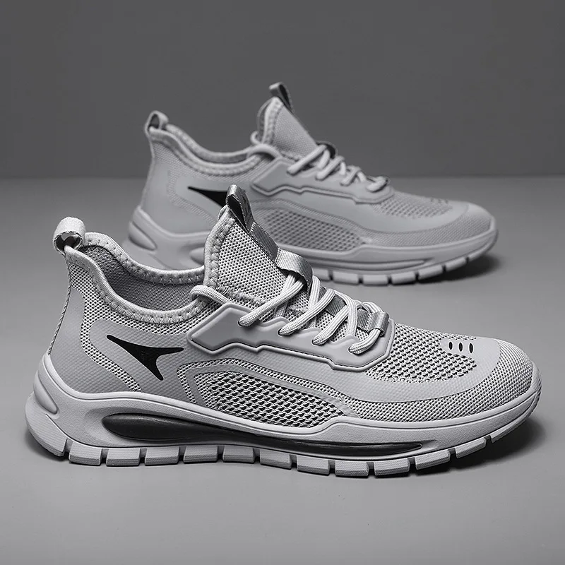 أحذية رياضية شبكية مسامية وعصرية، أحذية جري كاجوال، أحذية عمل وأمان للرجال #6