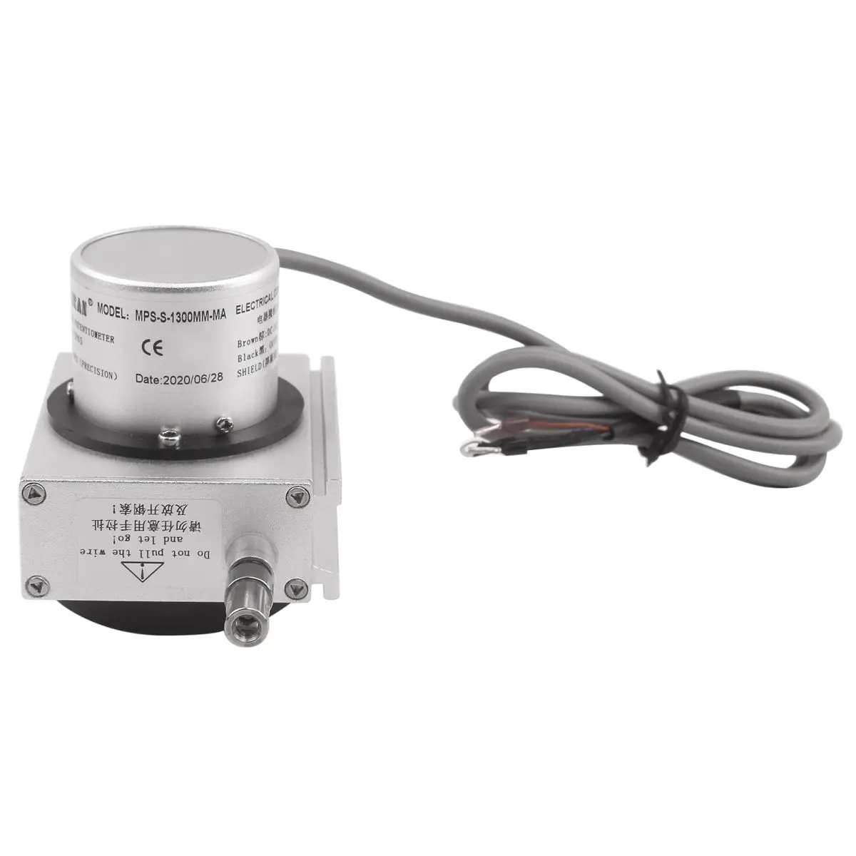 Miran MPS-S 100-1300mm Rotary Encoder Pull Rope Resistance Potentiometer Draw Wire Displacement Sensor