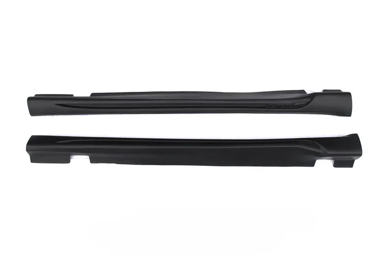 Assurance FRP Fiber Glass Side Skirt Fit For 2005-2010 MB W219 CLS Sedan WA Black BE Style Side Skirts Bodykit