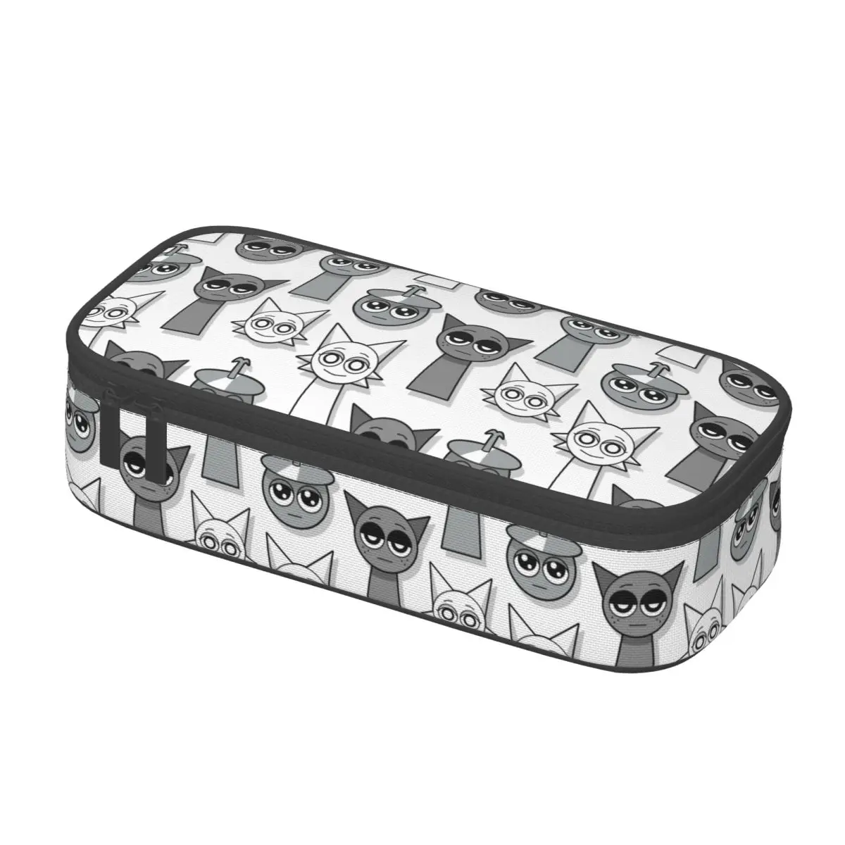 Bellissimo cartone animato Sprunki Gioco Astucci per matite Astuccio per matite Portapenne Grandi sacchetti per matite Materiale scolastico Regali di cancelleria