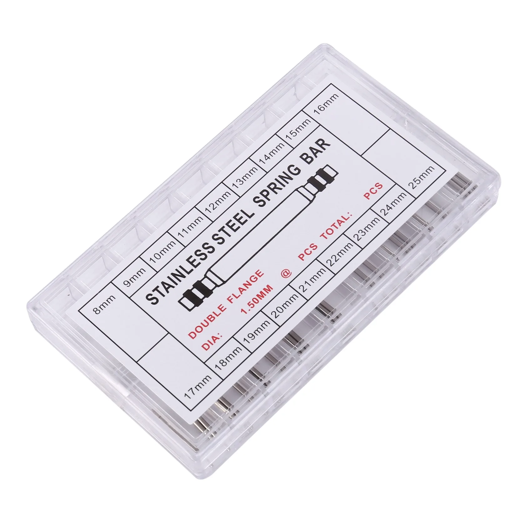 【Tools & Parts】 Watch Band Strap Tool Kit,98 In 1 Link Remover,Spring Bar Tool With Extra 72Pcs Pins,15Pcs Cotter Pin,1Pcs Holde