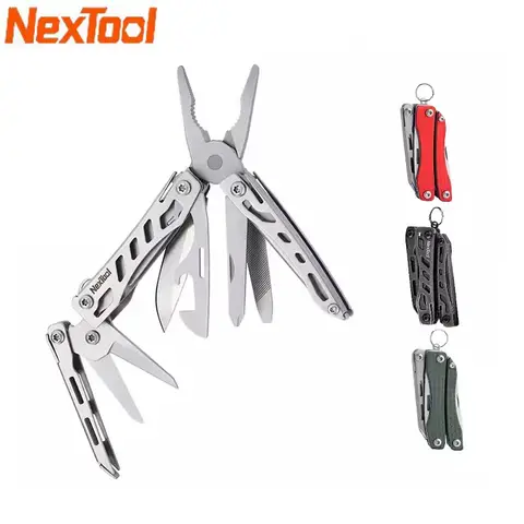 NexTool Mini Flagship 10 IN 1 Multi Functional Knife Folding EDC Hand Tool Screwdriver Pliers Bottle Opener Outdoor Portable