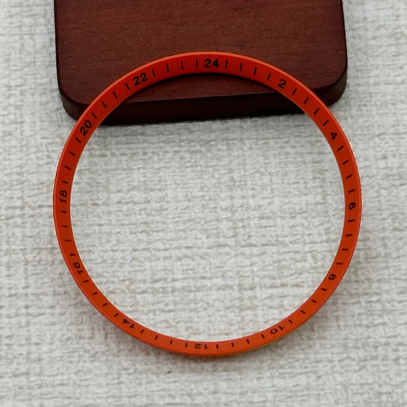 Mod 30.5 mm Watch Bezel Scale Ring Compatible Models SKX007 SKX009 SRPD Case Plastic Inner Ring NH35 NH36 Case Inner Ring Spare