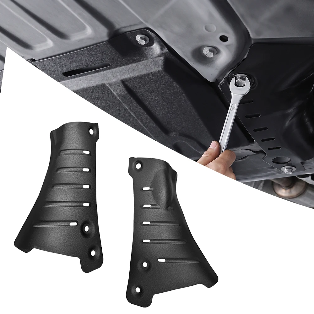 For Tesla ModelY Model Y Juniper Coolant Pipe Guard Impact Protection Aluminium Alloy Condenser Tube Protector Plate Accessories