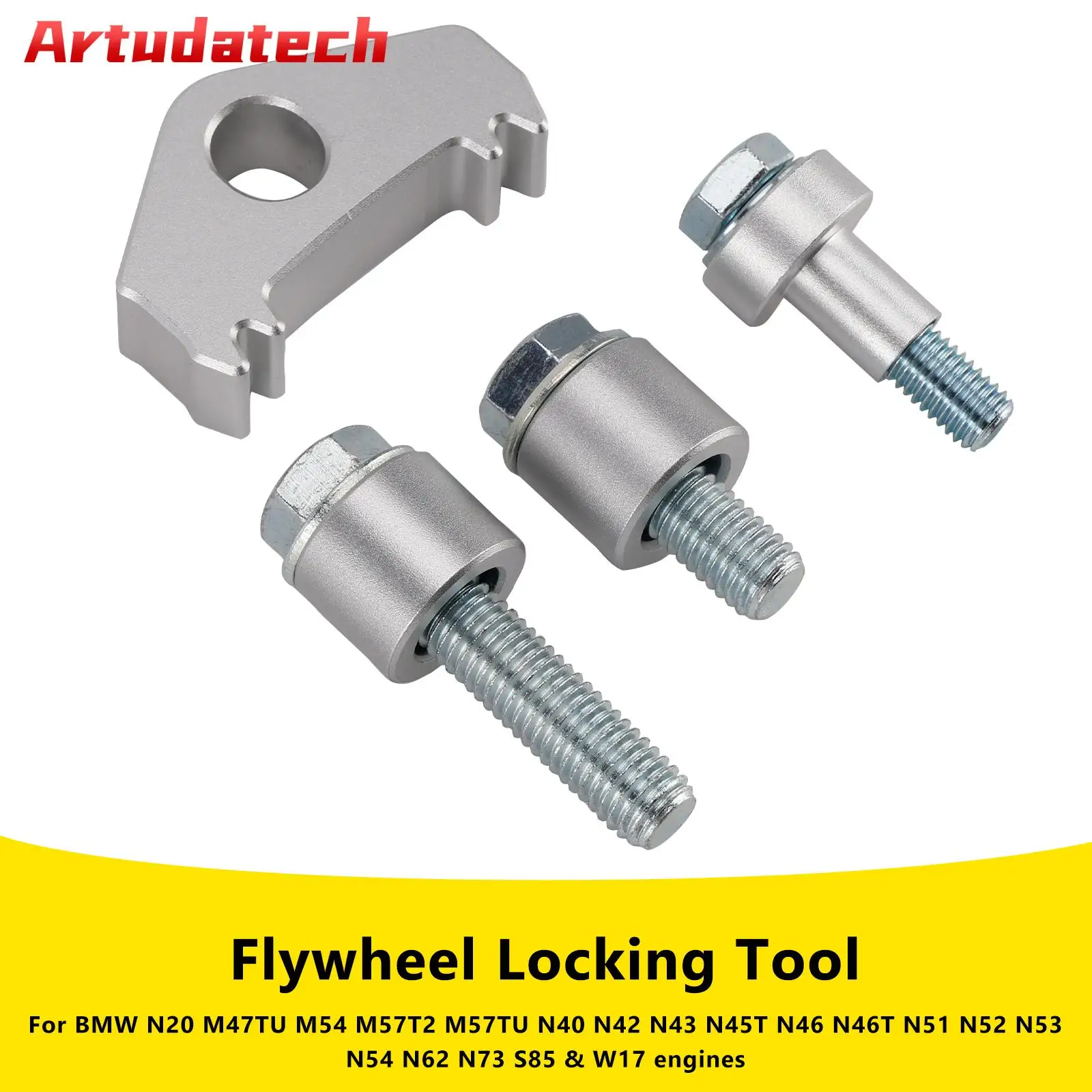 

Инструмент для блокировки маховика двигателя Artudatech, подходит для BMW N20 M54 N40 N42 N52 N53 N54 N62, автомобильные аксессуары для двигателя