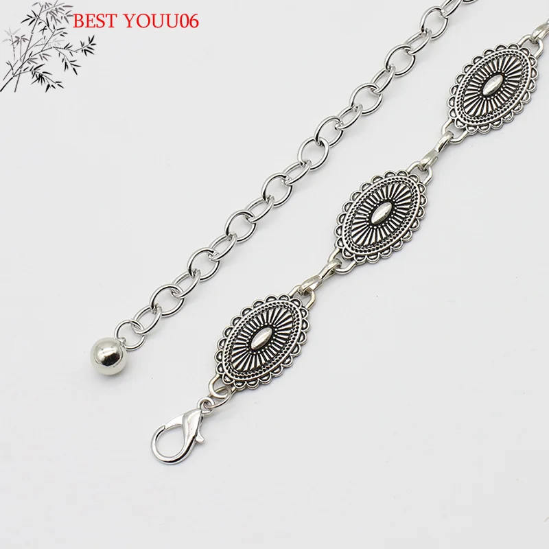 (YOUU06)Retro Versatile Ethnic Style Metal Bohemian Waist Chain Belt For Women Sweater Chain Waist Seal Body Decor Accessory view 5