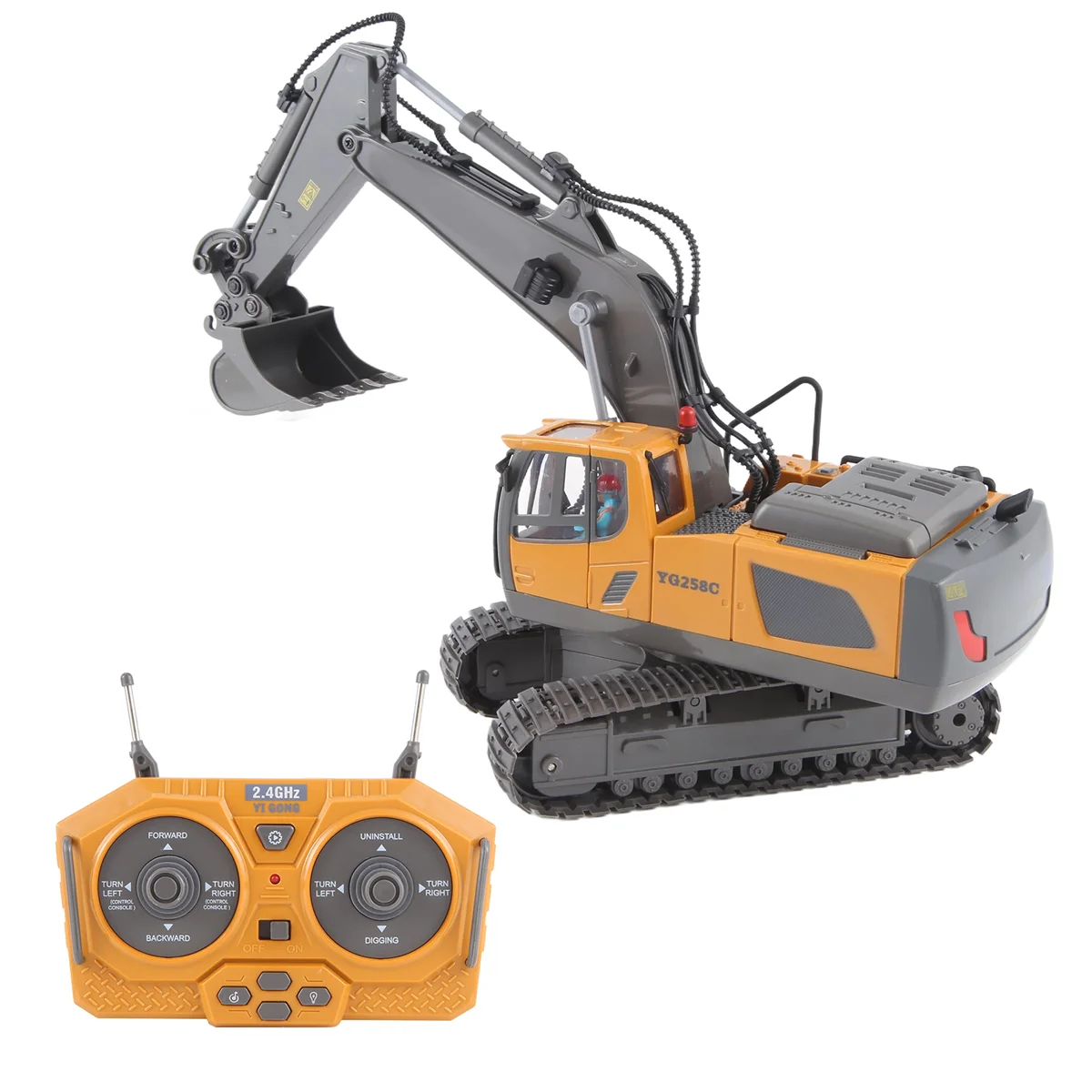A17I 2,4G Wireless RC Bagger Fernbedienung RC Truck Crawler Truck Elektrotechnik Fahrzeug