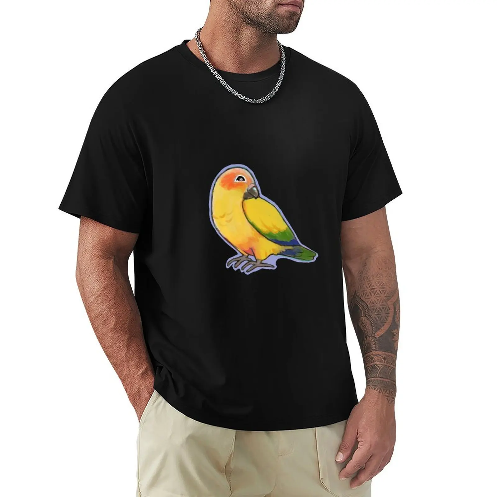 Sun Conure T-Shirt Labor Work Casual T-Shirt