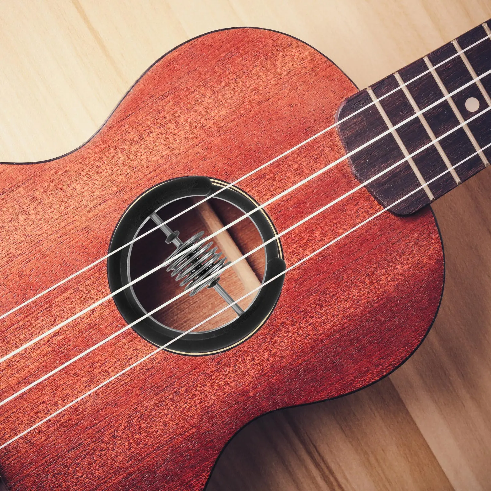 

Metal Guitar Sound Hole Cover Durable Acoustic Guitar Accessory Lightweight Easy Install Decorative Screen Insert For Folk