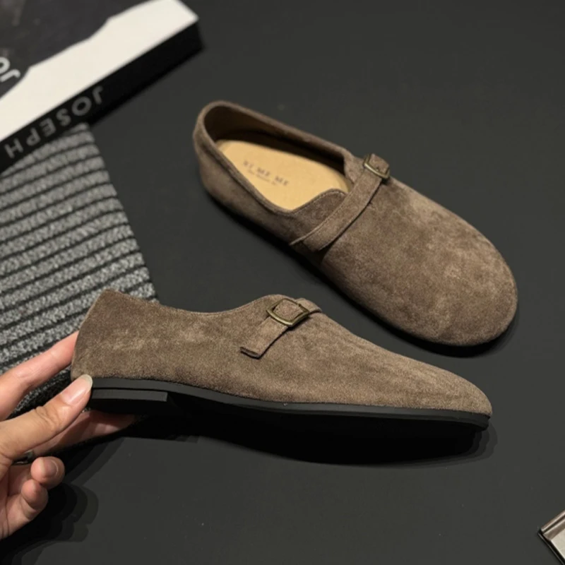 

Flats Women's Loafers Shoes Suede Fashion Sport Shoes Casual New Woman Sneakers 2025 Autumn Cozy Designer Zapatillas De Mujer