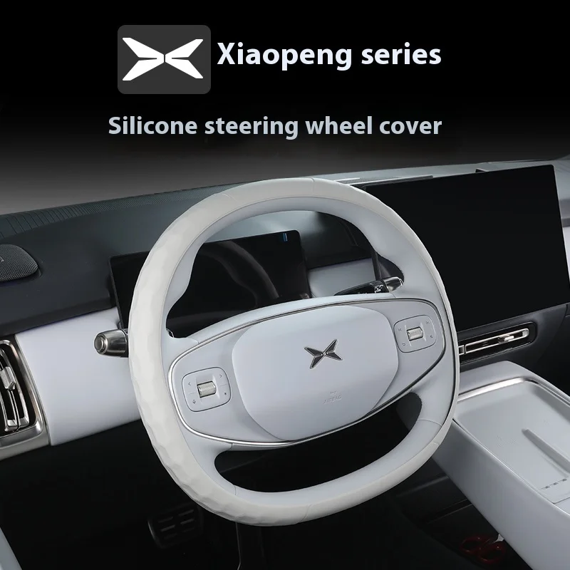 Car Interior Accessory Specialized Wheel Protector for XPeng X9 G6 G9 P7 MONA03 G7 Silicone Steering Wheel Cover Essential