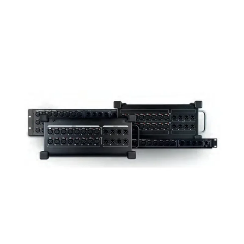 

Allen Heath DX168 Digital Mixer Systems Expander Audio Rack Stage Box with Passive Outputs & Inputs Metal Shell
