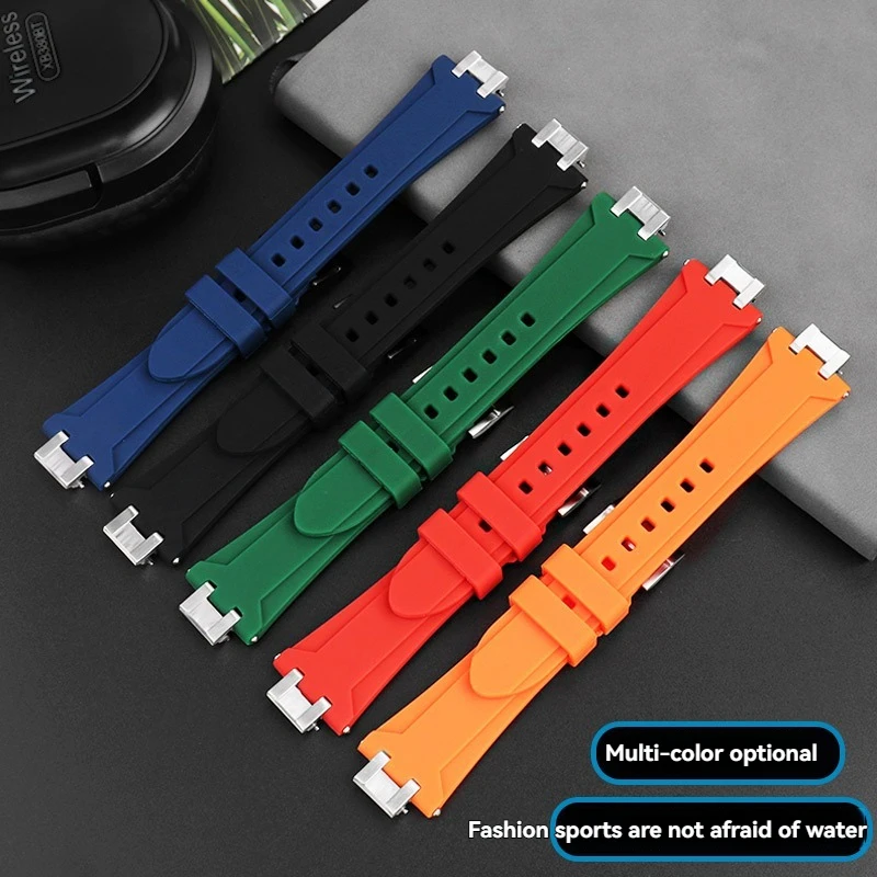 For Maurice Lacroix AIKON AI1108 AI6008 AI6007 AI6038 AI6058 Soft Waterproof Silicone Watch Band | Quick Release Rubber Strap