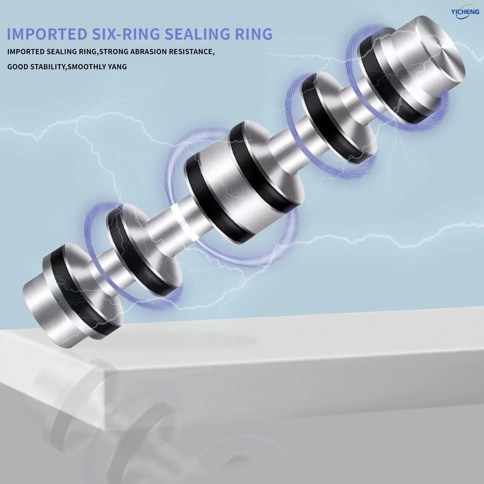 PNEUMATISCHES 1/8-Zoll-Magnetventil 4V110-06 Single Coil Pilot-betriebenes elektrisches 2-Positionen-5-Wege-Anschlussdose oder Auslassdraht