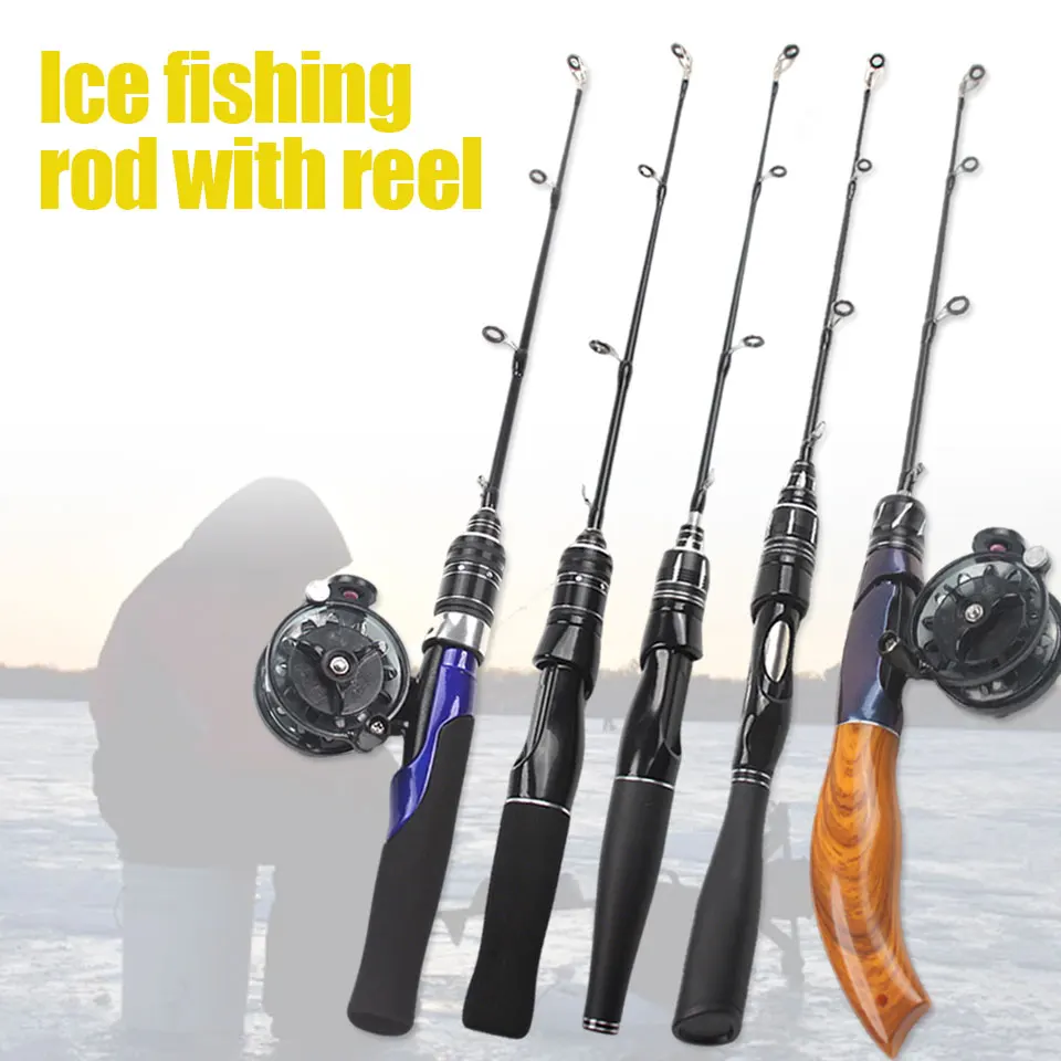 

Набор для подледной рыбалки 50 см: сверхлегкое удилище и плавная спиннинговая катушка, обеспечивающие быстрое обнаружение поклевок.