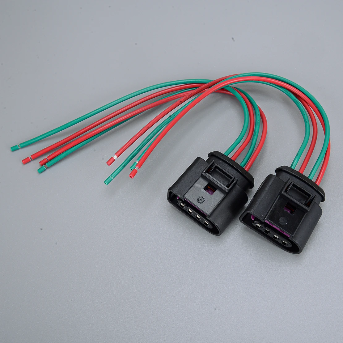 

4D0971994 2Pcs Ignition Coil Connector Plug Wire Wiring Pigtail 4-Pin Fit for Audi Skoda Volkswagen