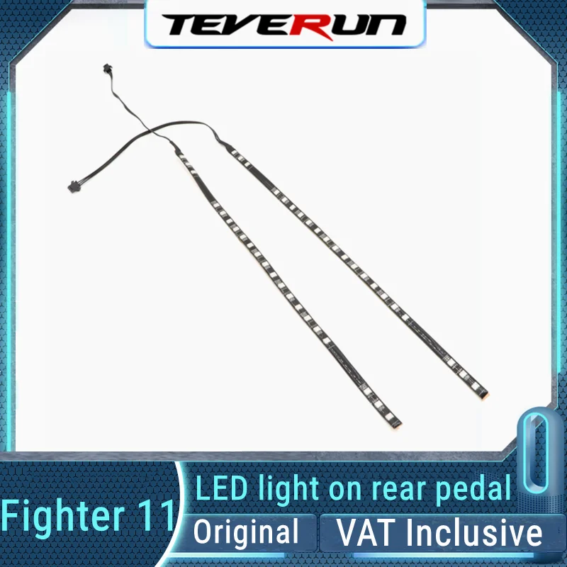 Original Rear Pedal Lamp Belt For Teverun Fighter 11/11+ FighterSurpeme Fighter Supreme7260R Electric Scooter Rear Pedal Strip