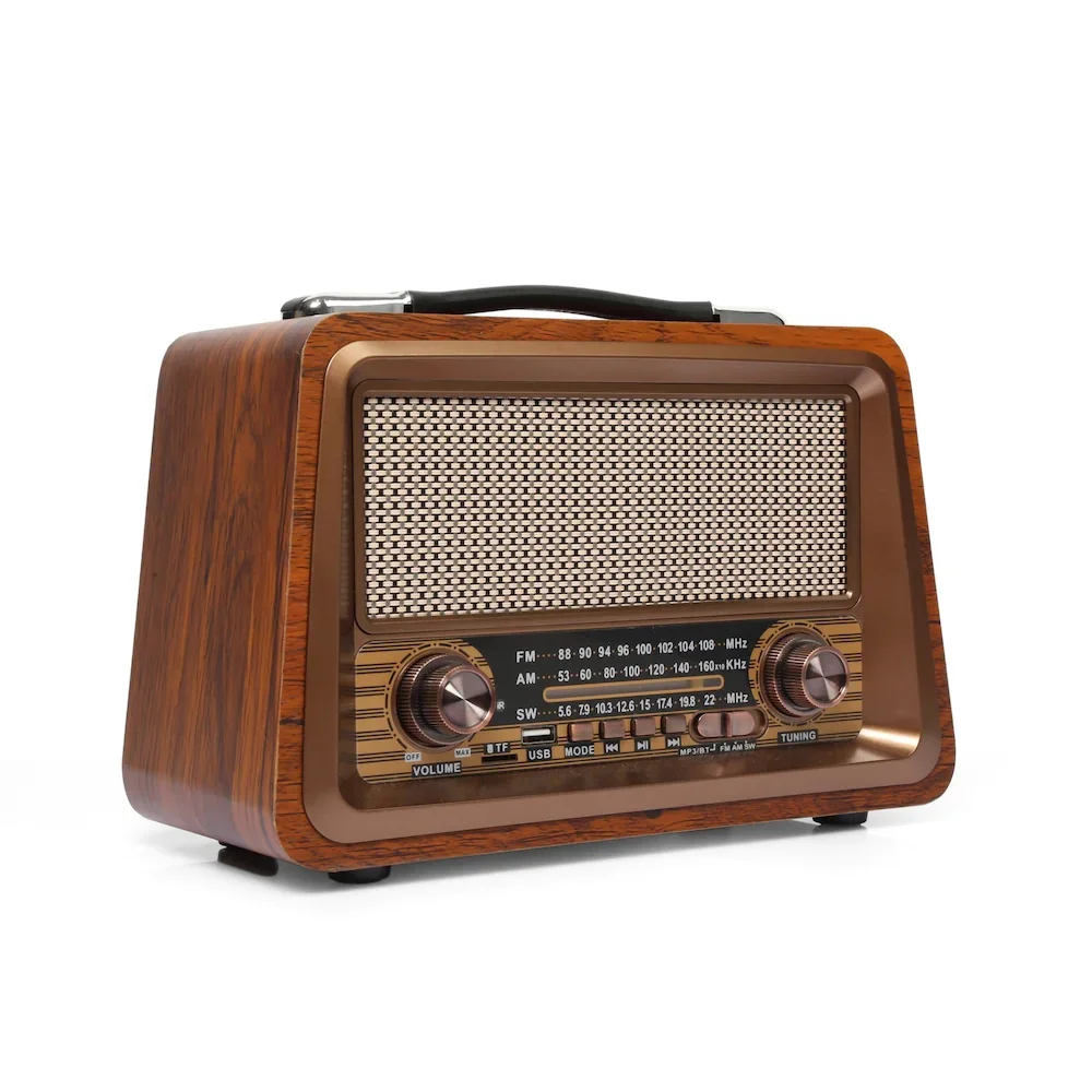 

Everton Rt-810 Bluetooth Fm radio nostalgia music box