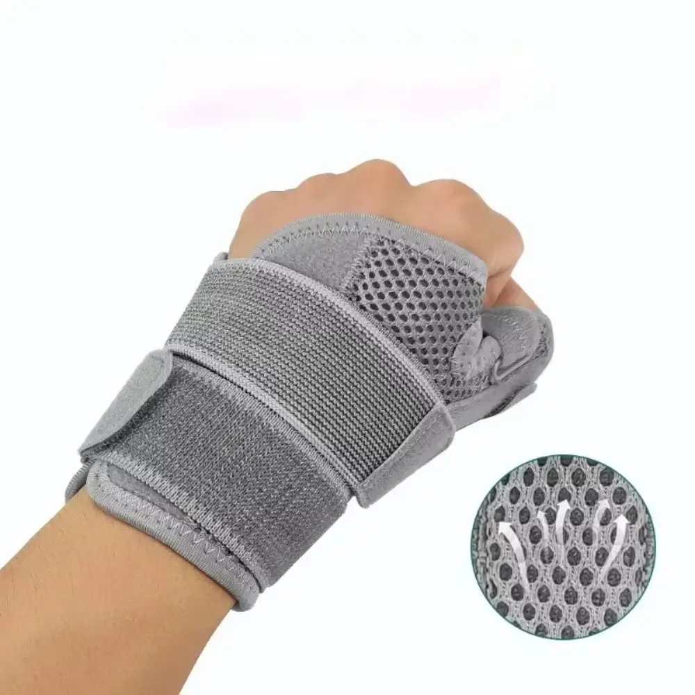 

Polyerster Thumb Sleeve Wrist Brace Tendinitis Flexible Splint Elastic Wrist Guard Adjustable Portable Wrist Protectors Band