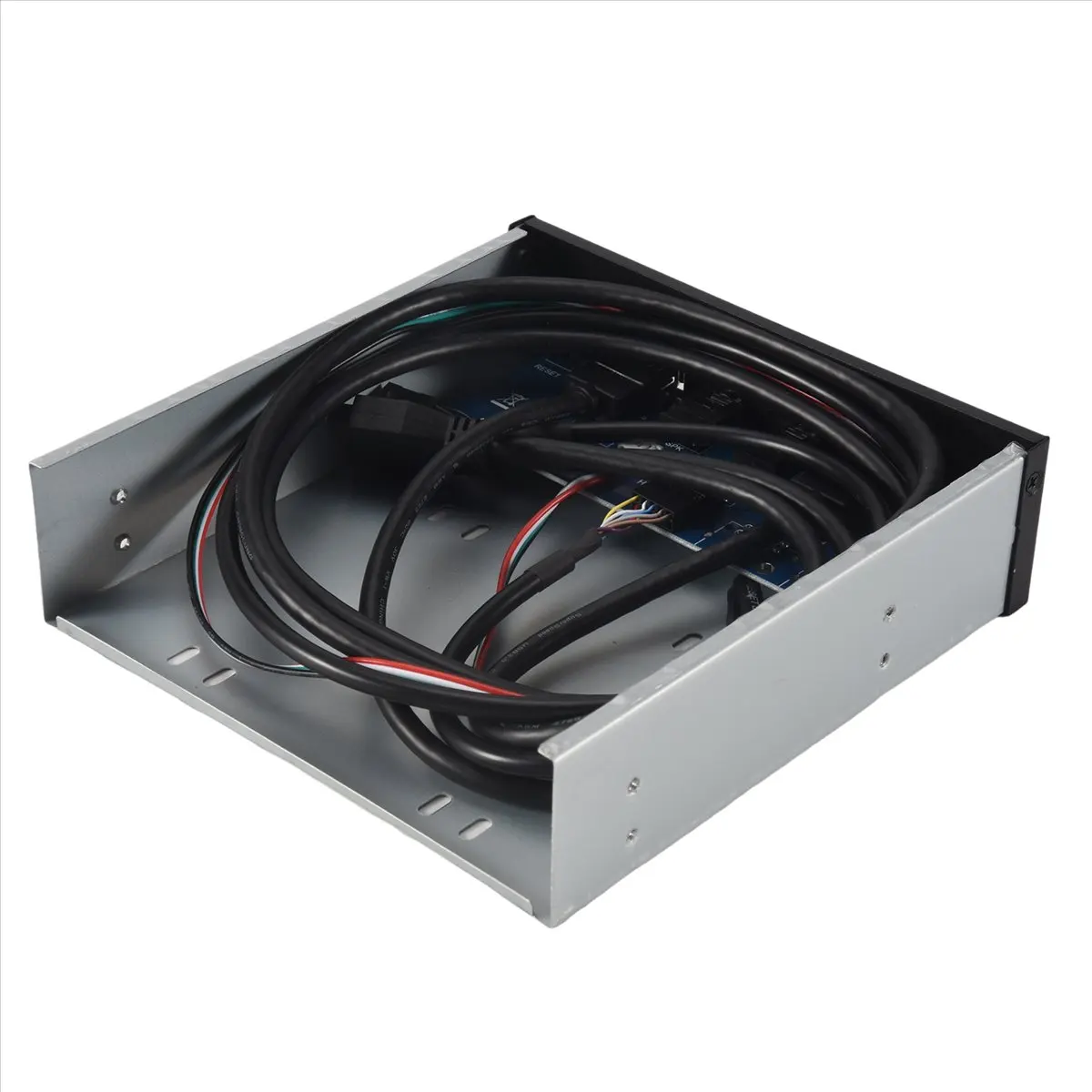 Doings Usb 3.0 2 Port Optical Drive Front Panel Expansion Adapter Usb 3.0 Hub +Hd Audio+Power Switch Button