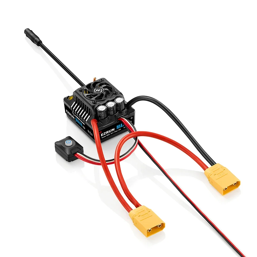 HOBBYWING MAX8 G2S 160A ESC EzRun Series Controlador electrónico de velocidad sin escobillas para camión Buggy 1/8 1/10 RC